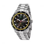 Sector ADV2500 Kronograaf Must sihver Roostevaba teras Kvarts R3273643006 100M Meeste k&auml;ekell