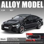 1/24 M&otilde;&otilde;tkava RS7 Sportback T&auml;iesti Uus Luksuslik Keskmise ja Suure suurusega Auto Sulamist Valatud Mudelauto Heli ja Valgusega Hobi Kogumisobjektid Kingitused Poistele must