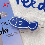 Korea stiilis loominguline v&auml;ike kalaluu ​​juuksen&otilde;el, suvine multikas delfiiniklapp Naljakad juuste aksessuaarid naistele peakatted