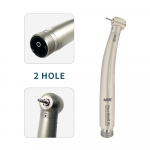 NICEDEN Dental High Speed Anti Retraction Handpiece Push Button Air Turbine 2/4 Holes Torque Head Dentistry Instrument 2 holes