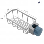 Valamu &auml;ravooluresti k&auml;sn hoiustamissegisti hoidja Seebi &auml;ravoolu riiul korvi korraldaja Small hall v&auml;rv