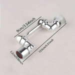 Sisset&otilde;mmatav universaalne 1440 &deg; P&ouml;&ouml;ratav robotvars, p&ouml;&ouml;rlev pikenduskraan, &otilde;hutusseade, k&ouml;&ouml;givalamu kraani pikendus, 2 veevoolu režiim