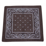 Uus Mix Cotton Head Bandana Hip-Hop Meestele Naiste Sallid K&auml;ev&otilde;ru Sall kohv