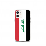 Coque iPhone - Irak - Drapeau - Souple - Mitmev&auml;rviline - &Uuml;hilduv iPhone 12 mini
