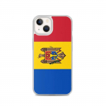 Coque T&eacute;lephone Drapeau Moldavie &ndash; iPhone 13