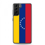 Coque T&eacute;l&eacute;phone &ndash; Samsung &ndash; Galaxy S24 &ndash; Drapeau Venezuela &ndash; Supp &ndash; Mitmev&auml;rviline