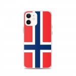 Coque T&eacute;lephone Drapeau Svalbard et de Jan Mayen &ndash; iPhone 12