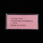 1 tk Vererakkude loendusplaat Klaasist mikroskoobiklaas Ruudustikuga Loenduskambrid 74x33 mm