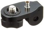 Konversiooniadapter GP standard 20 kaamerakruviga kinnitus alumiiniumv&otilde;ti [REC MOUNT] (kaamera adapter) (GoPro) 1/4 untsi (statiivi kruvi) (kinnituste jaoks) must