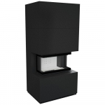 Traditsiooniline kamin KRATKI NBC 7kW Modular Zimbabwe Nero