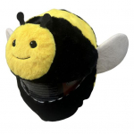 Pehme mootorratta kiivri kate Dekoratiivne tolmukindel universaalne multikas Devil Bunny Bee Santa Cow Mootorratta t&auml;iskiivri kaitsekaitse C