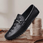 Meeste Kingad Nahk Ehtne Kevad Meeste Mokassiinid Mood Nahast Loafer Kingad Meestele Luksus Suur Suurus 37-45 Meeste Vabaaja Jalatsid 45 must