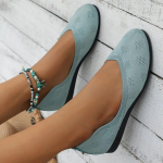 2024 naiste tasapinnalised kingad Kevad ja s&uuml;gis Uued moodsed &uuml;mara varbaga madalad jalan&otilde;ud Mugavad hingavast v&otilde;rgust vabaajajalatsid paljajalu 43