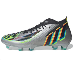 Adidas Predator Edge.1 FG H&otilde;bedane Metallik Must Unisex Tossud Core-Black Team-Solar-Green HR1573 40