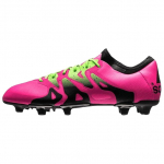 Adidas X 15.1 FG AG Shock Pink Meeste Tossud Signal-Green Core-Black S74597 43⅓