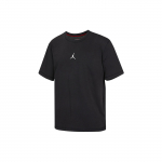 Jordan Logotr&uuml;kiga Pullover Meeskonna kaelusega Ameerika Vintage L&uuml;hikeste varrukatega Langetatud &otilde;lgadega T-s&auml;rk Meeste T-s&auml;rgid Must DH8922-010 XS