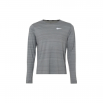 Nike Dri-FIT Miler Pikkade varrukatega Jooksutreeningu Topp Meestele Toppid Suitsuhall CU5990-084 M