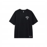 LiNing Peegeldav Seeria Kirjaprindiga Kiiresti Kuivav Pullover T-s&auml;rk Meeste &Uuml;laosad Must ATST549-3 XL