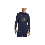 Nike Paris Saint-Germain Strike Winter Warrior Logo Prinditud Treeningpikkade varrukatega Jalgpallis&auml;rk Meeste pealisr&otilde;ivad Tumesinine DX2863-499 L