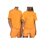 Nike X Patta koost&ouml;&ouml; Helkurlogo Multikakujutisega &Uuml;mmarguse kaelusega T-s&auml;rk Unisex Topid Oranž FJ3033-717 L