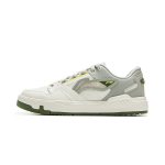 Li Ning Common 80ndad Mugavad Pehmed Elastsed Klassikalised Libisemiskindlad Kulumiskindlad Madalad Rula Kingad Meeste toss Valge Roheline AGCV051-3 43
