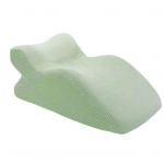 Kiilukujuline lamamispadi m&auml;luvahust jalaalus ergonoomiline selja- ja kaelavalu leevendav tugipadi eemaldatava kattega istumiseks lamamiseks lugemiseks B roheline