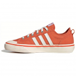 Adidas Originals Nizza RF 74 Mugavad Mitmek&uuml;lgsed P&otilde;rutust summutavad Vastupidavad madalad rula kingad Unisex tossud Oranž Valge HQ8565 35⅔
