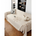 P&otilde;hjamaade stiilis tolmukindel diivanir&auml;tik Four Seasons universaalne istmepadi k&otilde;ikeh&otilde;lmav universaalne kate libisemiskindlast riidest tekk 180*130cm