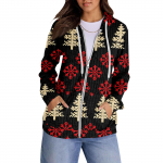 Naiste kapuutsiga dressipluusid Trendikad topid Vabaaja s&uuml;gisemood Pikkade varrukatega taskutega pusa Pullover Kerge S punane