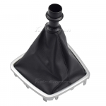 Renault/Laguna MK3 2007-2014 PU 6-k&auml;igulise manuaalk&auml;igukasti nupp, nahkkangi k&auml;igukangi k&auml;sikuul 2008 2009 2010 2011 2012 2013 jaoks.