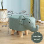 Laste t&auml;ispuidust elevanditool - Armas, loominguline, multifilmiloomakujundus koju ja kingade vahetamiseks