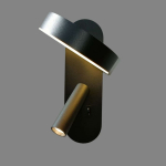 Seinavalgustiil Metall P&ouml;&ouml;ratav LED-valgusti Kodu Dekor Elutuba Voodi&auml;&auml;r Magamistuba Lamp must