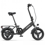 HillMiles Mile 1 Elektrijalgratas 36V 10,4Ah Aku, 250W Mootor, 60KM S&otilde;iduulatus, 14*2,125 Tollist Rehvid Kokkupandav E-ratas 36V 10.4Ah sinine