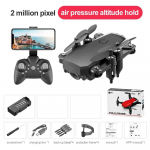 Uus LF606 droon WIFI FPV minidroon lainurk HD 4K 1080P kaamera k&otilde;rguse hoidmisega RC helikopteri kokkupandav neljakopteri drooni kingitus 720P Camera must