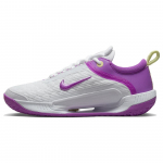 NikeCourt Air Zoom NXT HC Valge Fuksia Unistus Naiste Tennised Tsitruseline Toon DV3282-100 36