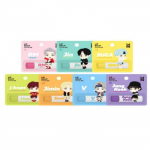TinyTAN BTS Huulepalsam 7-osaline komplekt &ndash; RM, Jin, Suga, J-Hope, Jimin, V, Jung Kook 7sticks-all