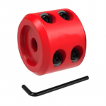 Vintsi kaabli konksu stopper ATV maastikul kummist juhtmepistik- autokaitse kaablikonksu stopper Line Saver p&otilde;rutusamortisaator punane