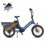 Elektriline jalgratas - ENGWE - LE20 - 48V 19.2AH - 250W - H&uuml;draulilised ketaspidurid sinine