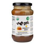 INDIGENOUS HONEY toores orgaaniline mesi NMR-testitud NPOP orgaaniline sertifitseeritud puhas naturaalne t&ouml;&ouml;tlemata suhkruvaba mesi immuunsuse tugevdamiseks - 530 g klaaspurk