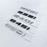 Uus fondinumbrid t&auml;hed 630i 635i 640i 645i 650i &uuml;lemine ABS-embleem BMW 6. seeria auto pagasiruumi nimesildi logo kleebis must kroom 650i h&otilde;be