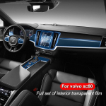 Volvo XC60 V60 S60 jaoks navigatsioonikile keskjuhtimiskile salongi kile k&auml;igukasti kile auto kaitsekleebised Aksessuaarid V60 2020-2023