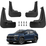 Porikaitsekomplekt Kia Sportage'ile -2026 Porikaitsepiirded Pihustuskaitsmed Rehvikaitse Porikaitse Tarvikud Eesmised ja Tagumised 4tk Komplekt 2024 2025 For Chevy Equinox 2025 black