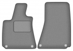 Dywaniki samochodowe prz&oacute;d do: Maserati Ghibli III sedan (2015-) grafitowe