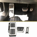 minu hea auto Volkswagen VW GOLF 7 MK7 Octavia A7 jaoks ( LHD ) Auto roostevaba gaasipedaali piduri jalatoe pedaali kate 2 Pieces AT Style