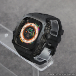 Luksuslik modifikatsioonikomplekt Apple Watch Ultra 3/2 49mm 45mm 44mm jaoks Silikoonrihm Roostevabast terasest korpus IWatch Series 9 8 7 6 5 Mod For Series 987 45mm