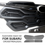 For 2024 2025 Subaru Crosstrek Front Grill Guard Grille erts Mesh Air Inlet Vent Cover Bumper Grid Filter Accessories 1 set
