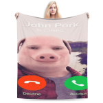 John Pork helistab pl&uuml;&uuml;sist tekk Lastele T&auml;iskasvanutele Flanellist visketekk elutuppa Pehme kvaliteediga voodikate S&uuml;nnip&auml;evakingitus 30x40in beige
