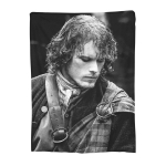 Jamie Fraser Outlander Tekk Flanell Soe Diivanikate Koduseks Magamistoaks Kontoriks Katted Voodikate Tekk 30x40in