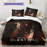 silenthill Muster Voodipesu Tekikomplekt Tekikate Padjap&uuml;&uuml;r Kodu Kaunistus S&uuml;nnip&auml;evakingitus (1 * tekikott + 2 * padjap&uuml;&uuml;ri, ilma s&uuml;damikuta) 135x200cm