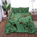 Rohelised Safarimungad Tekikottide Komplekt King Queen Double Full Twin Single Suurusega Voodipesu Komplekt EU Single(135*200cm)3pcs